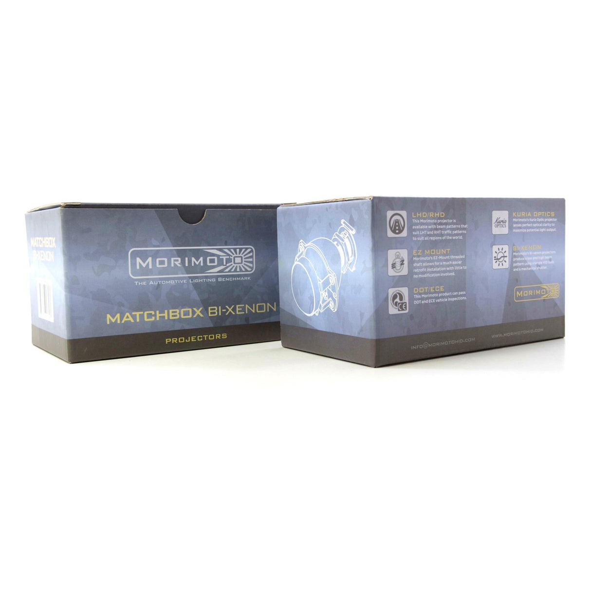 Universal Bi-Xenon 2.0 Projectors (PR130)-Projectors-Morimoto-Dirty Diesel Customs