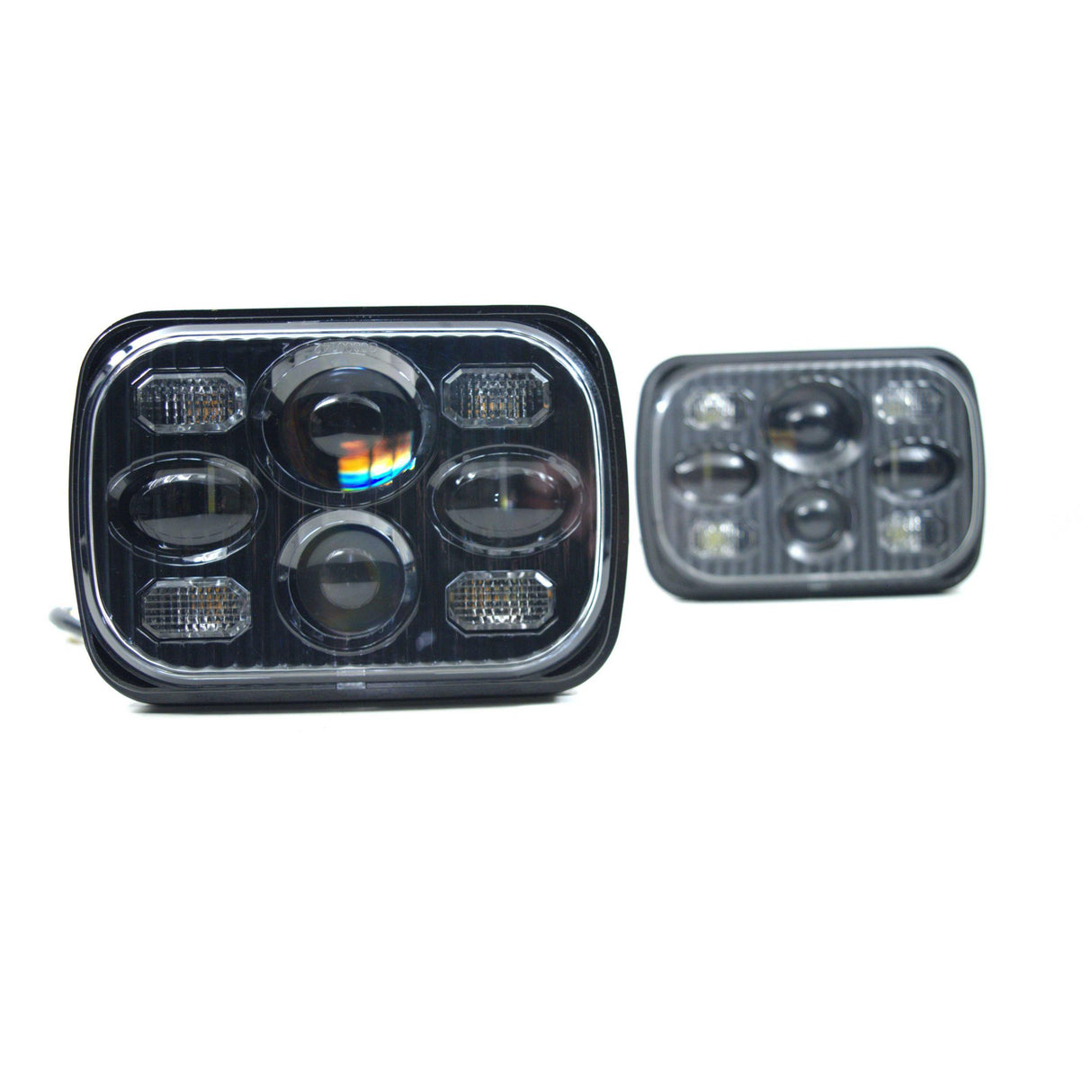 Universal Black Sealed Beam Bi-LED 5x7 Light (LF268)-LED Bulb-Morimoto-Dirty Diesel Customs