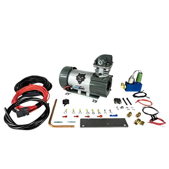 Universal HP625 Series HD 24V Vertical Air Compressor Kit w/ Unloader Block Assembly & Harnesses (HP10630)-Air Compressor-PACBRAKE-Dirty Diesel Customs