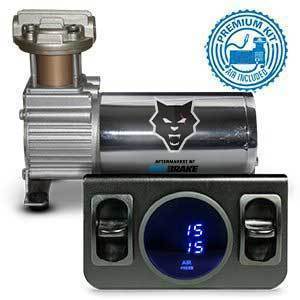 Universal Independent Paddle Valve In-Cab Control Kit w/ Digital Gauge & Compressor (HP10256)-In-Cab Control Kit-PACBRAKE-Dirty Diesel Customs
