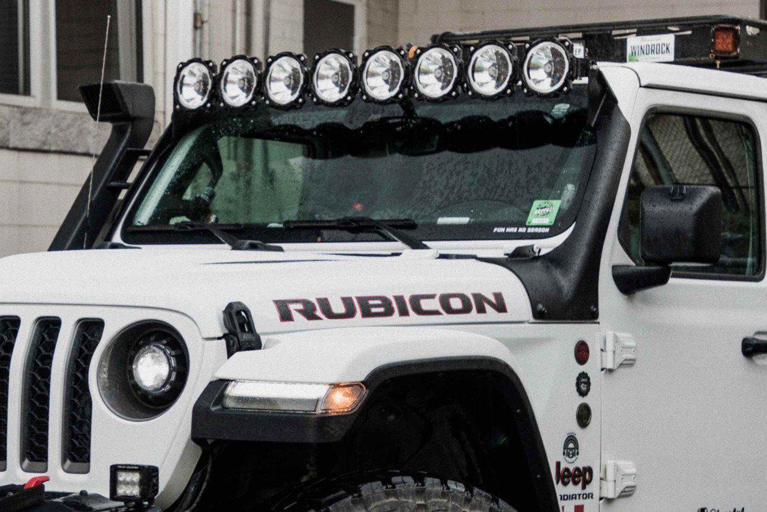 Universal Round Black Sealed Bi-LED 7" (LF354)-LED Bulb-Morimoto-Dirty Diesel Customs