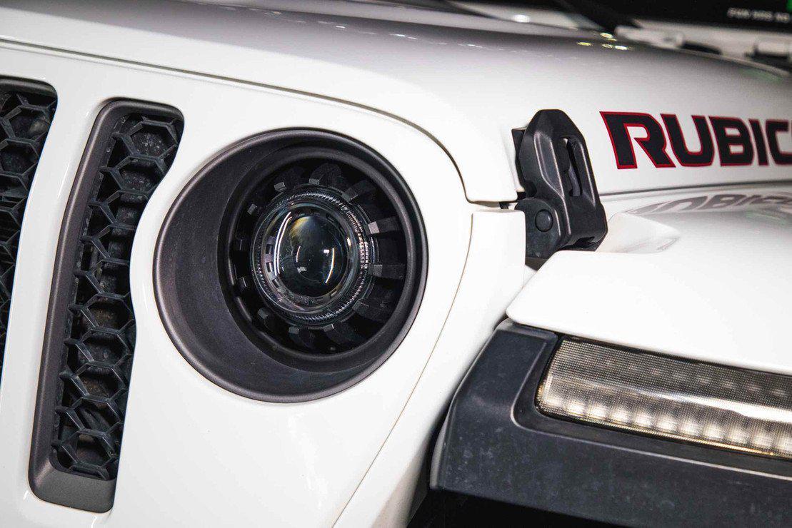 Universal Round Black Sealed Bi-LED 7" (LF354)-LED Bulb-Morimoto-Dirty Diesel Customs