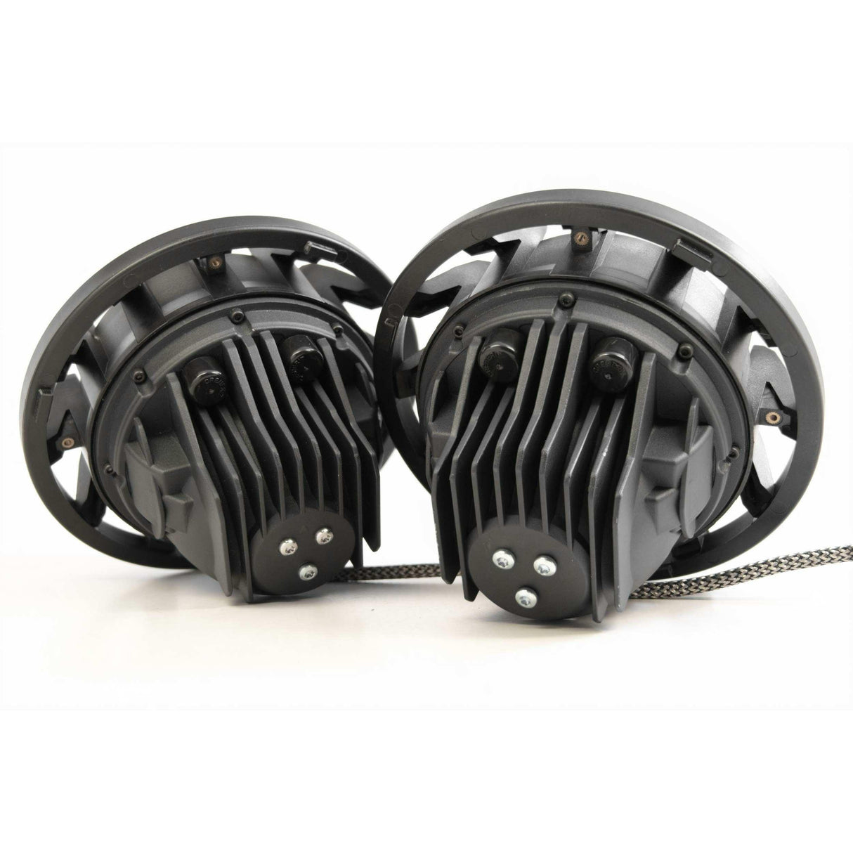 Universal Round Black Sealed Bi-LED 7" (LF354)-LED Bulb-Morimoto-Dirty Diesel Customs