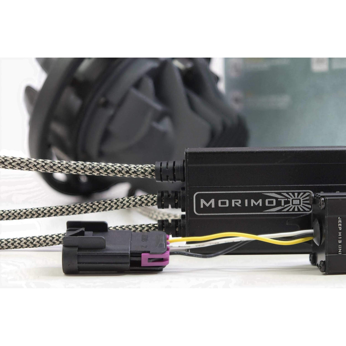 Universal Round Black Sealed Bi-LED 7" (LF354)-LED Bulb-Morimoto-Dirty Diesel Customs