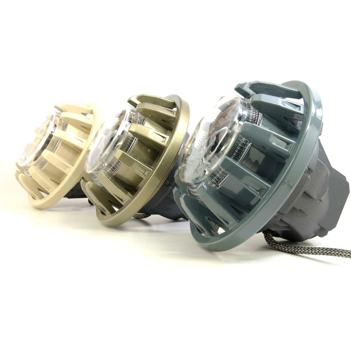 Universal Round Black Sealed Bi-LED 7" (LF354)-LED Bulb-Morimoto-Dirty Diesel Customs