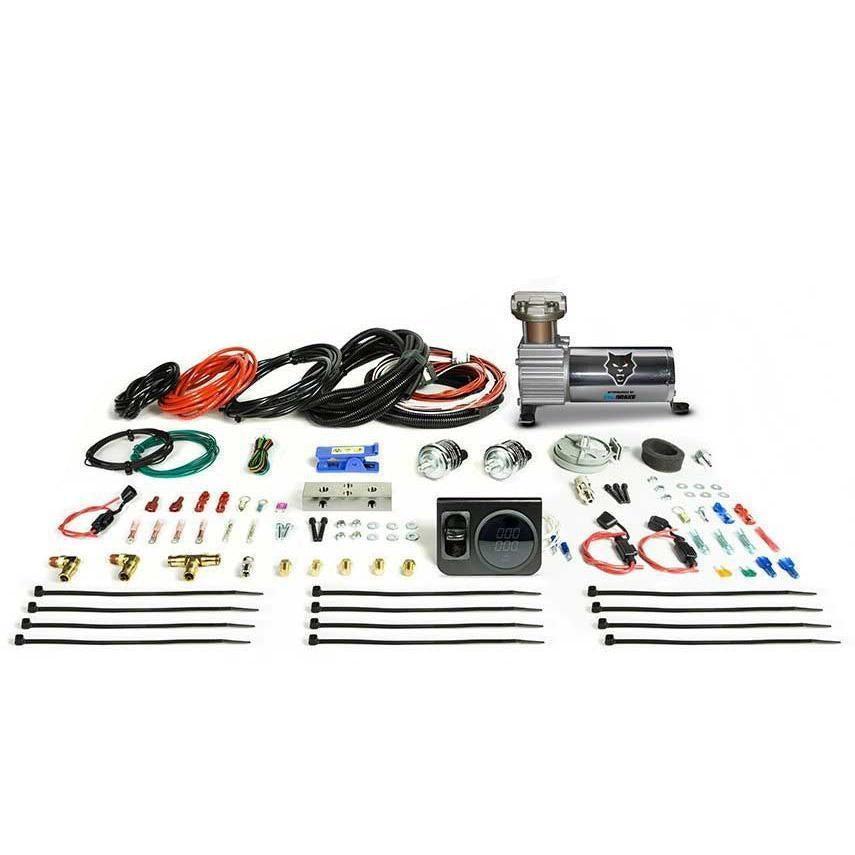 Universal Simultaneous Paddle Valve In-Cab Control Kit w/ Digital Gauge (HP10231)-In-Cab Control Kit-PACBRAKE-Dirty Diesel Customs