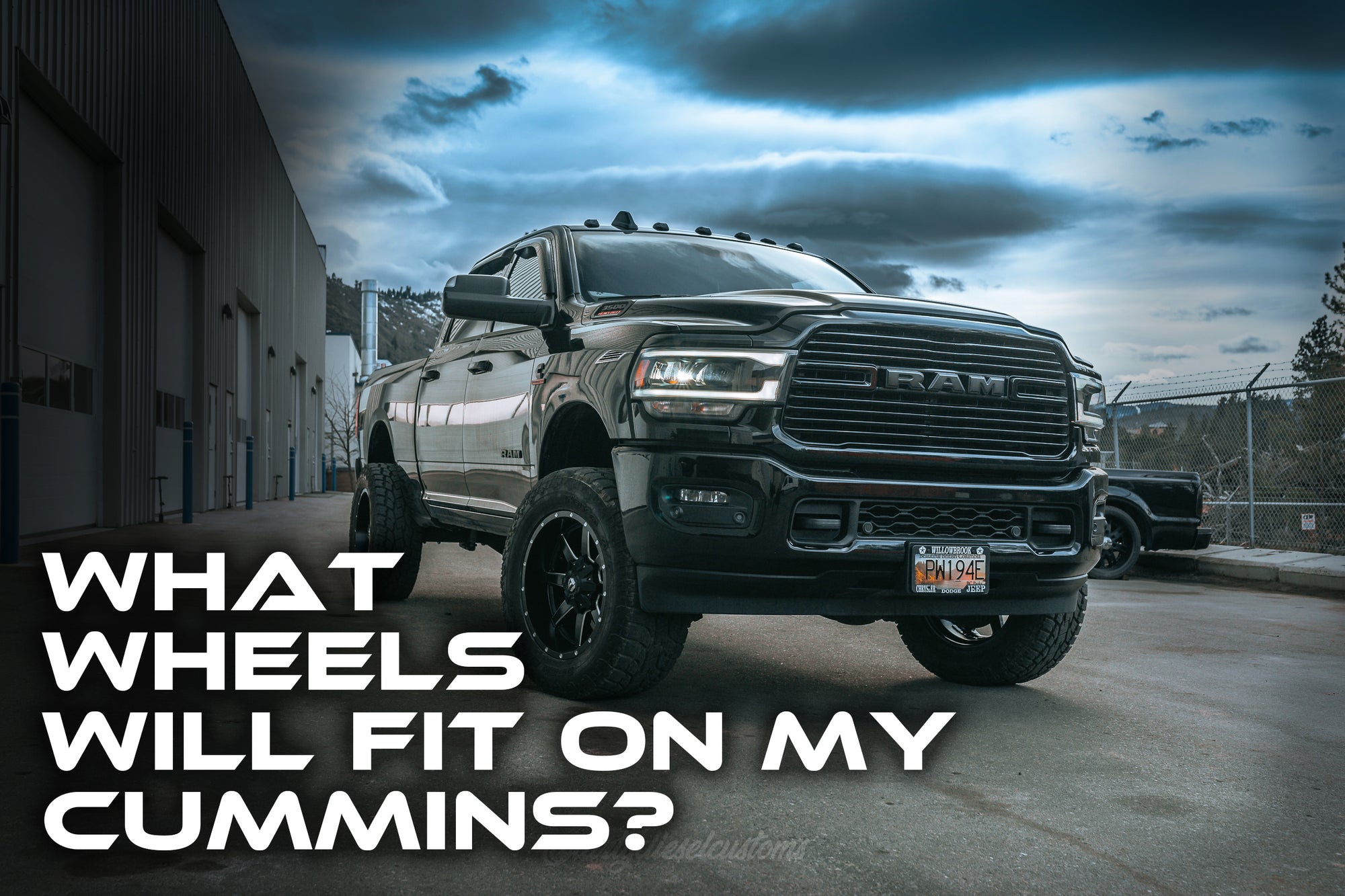 What size wheels will fit on my Cummins?