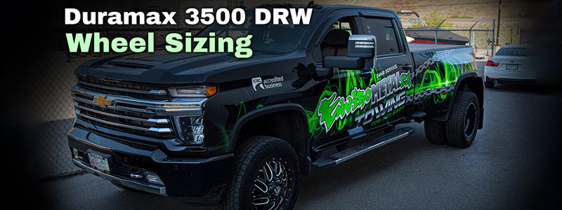 Duramax 3500 Dual Rear Wheel (DRW) Wheel Sizing