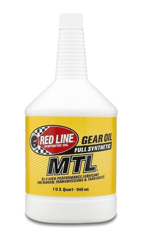 Red Line MTL 75W80 Manual Transmission Gear Oil GL-4 - 1 Quart (50204)