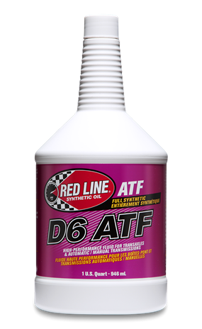 Red Line Transmission Oil D6 ATF Synthetic - 1 Quart (30704)