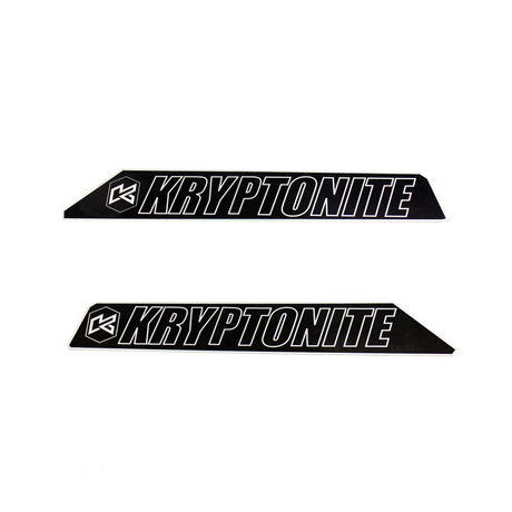 Universal Kryptonite Upper Control Arm Logo Plates - Control Arm Logo Plates - KRYPTONITE - Dirty Diesel Customs