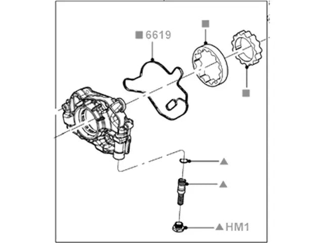 2008-2010 Powerstroke Oil Pump