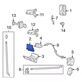 1999-2016 Powerstroke LH Interior Door Handle