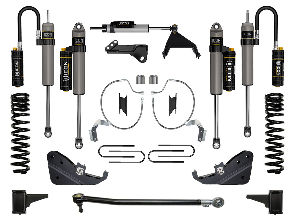 2023-2025 Powerstroke ICON Front and Rear Lift Kit (ICOK64545)