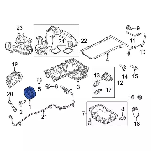 2011-2026 Powerstroke Harmonic Balancer