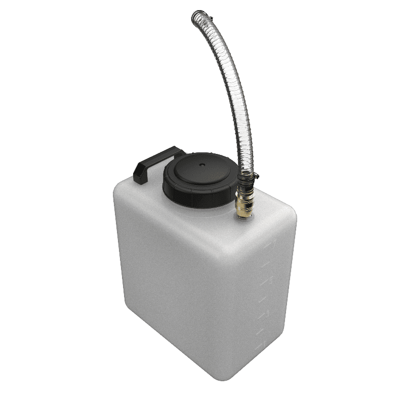 7-Gallon RV Portable Galley Grey Water Tank (10-3024-grey)