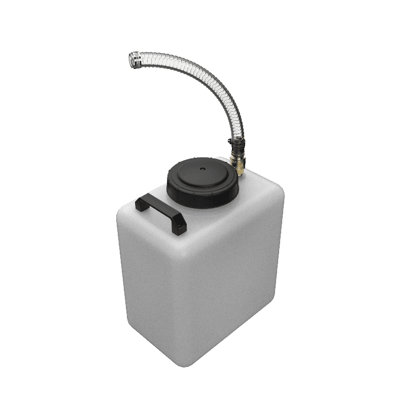 7-Gallon RV Portable Galley Grey Water Tank (10-3024-grey)