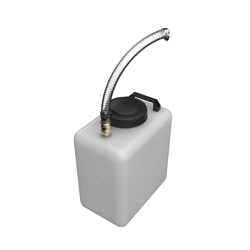 7-Gallon RV Portable Galley Grey Water Tank (10-3024-grey)