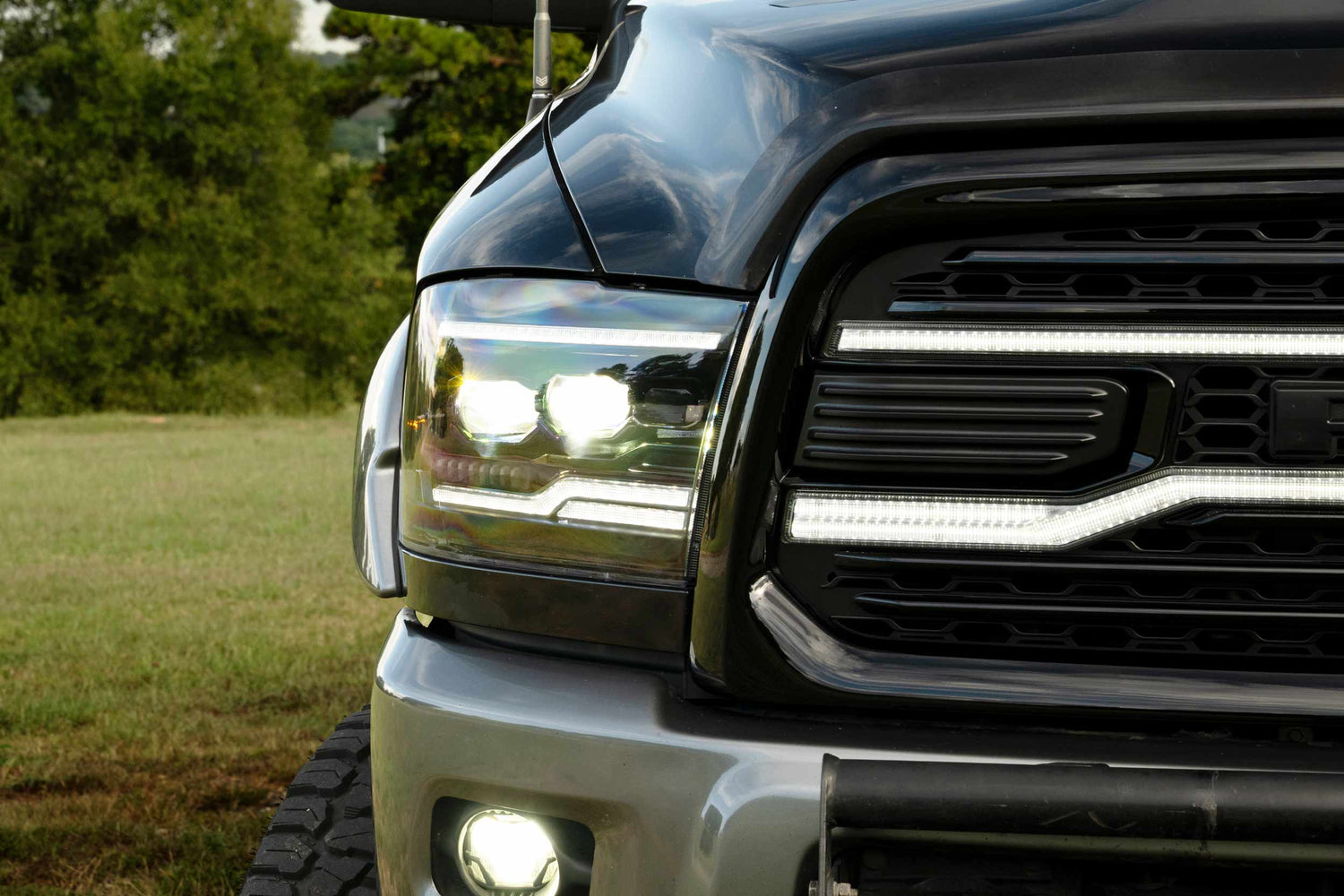 2009-2018 Dodge Ram Morimoto XB Evo Hybrid Headlights (LF2-520Y)