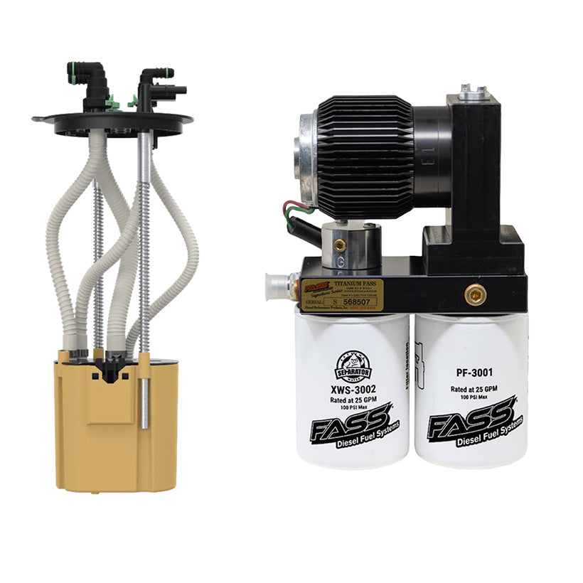 2019-2020 Cummins CP4 Plug-N-Play Titanium Signature Series Plus 250GPH Lift Pump with Sending Unit (PNPTSPD12250G)