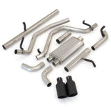 2009-2013 GM 5.3L Exhaust System Cat-Back 2.5" w/tips - Raw/Pol (117030030)