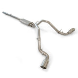 2009-2013 GM 5.3L Exhaust System Cat-Back 2.5" w/tips - Raw/Pol (117030030)