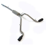 2009-2013 GM 5.3L Exhaust System Cat-Back 2.5" w/tips - Raw/Pol (117030030)