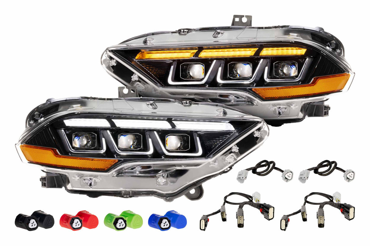 2018-2023 Ford Mustang XB LED Headlights Gen II (LF2-414)