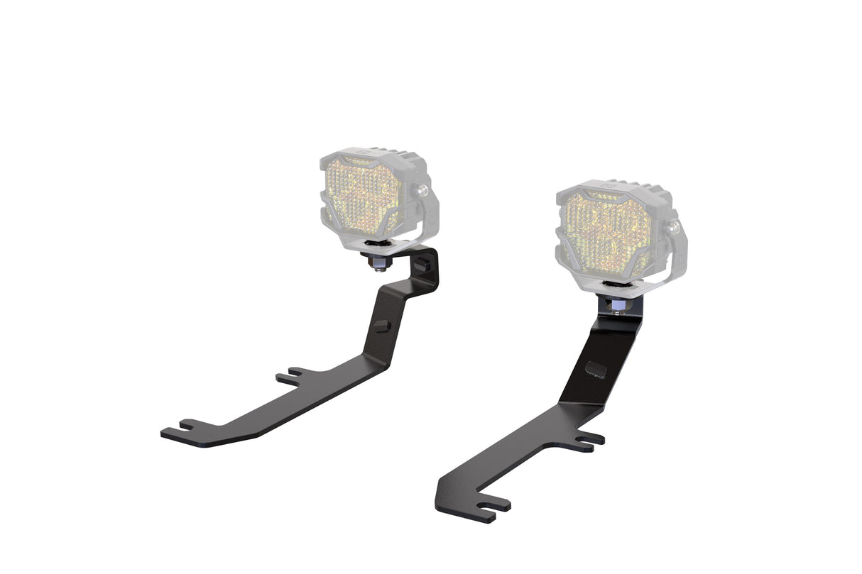 2020-2024 GMC Sierra HD Morimoto Ditch Light Brackets (BAF145)