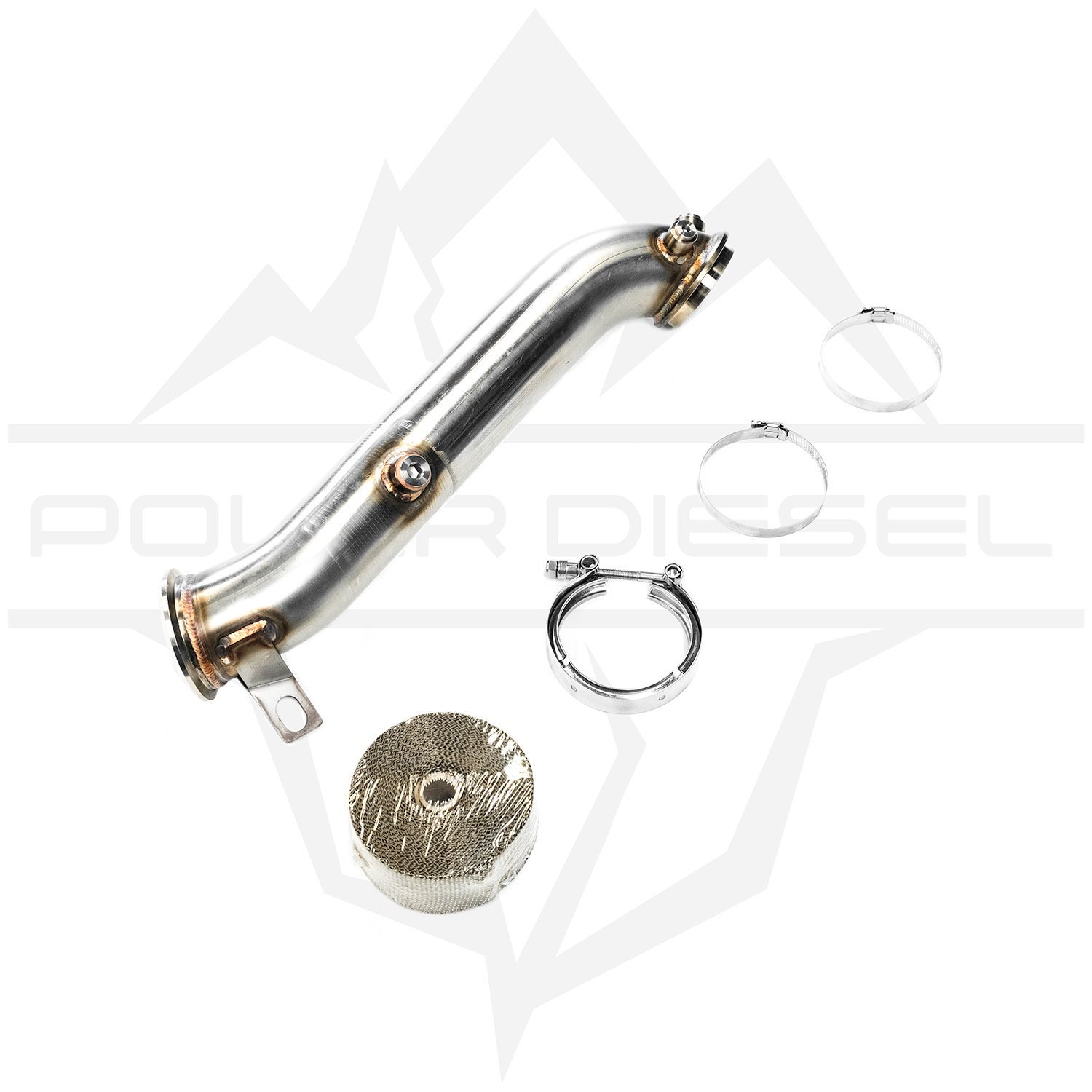 2011-2016 Duramax 6.6L Downpipe (PD-1-32328000)