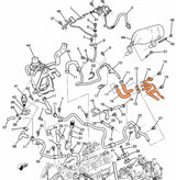 2011-2012 Duramax Fuel Feed & Return Pipe (12639100)
