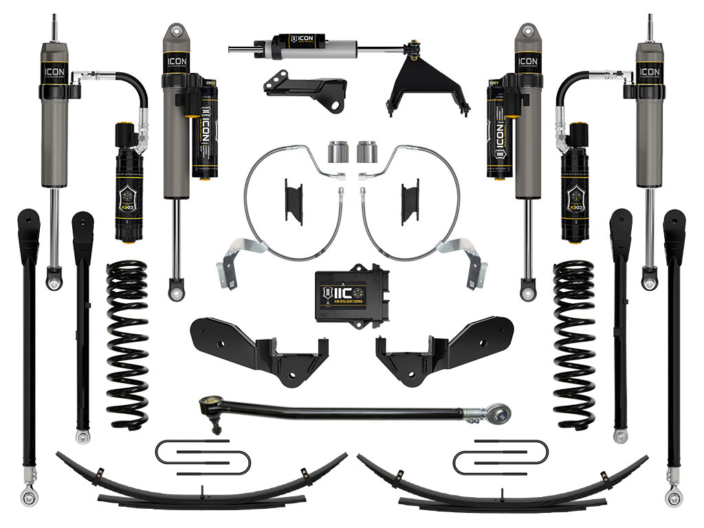 2023-2025 Powerstroke ICON Front and Rear Lift Kit (ICOK64548L)