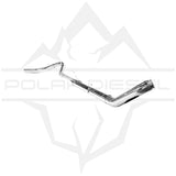 2010-2018 Cummins 6.7L 5" 304SS Polished Turbo Back Exhaust - No Muffler (PD-1-22530352)