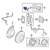 2005-2007 Powerstroke Manual FR Locking Hub
