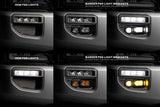 2020-2022 Powerstroke Banger LED Fog Lights Brackets/Hardware (BAF256)