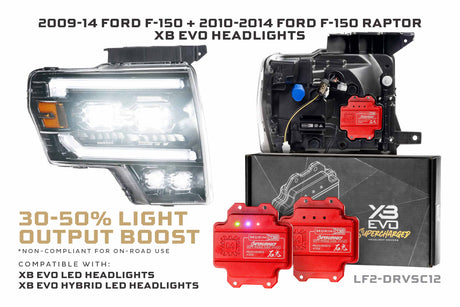 2009-2014 Ford F-150 Morimoto Supercharged Drivers (LF2-DRVSC12)
