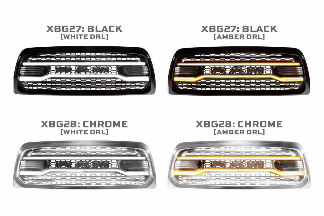 2013–2018 Cummins XBG LED DRL Grille (XGB2X)