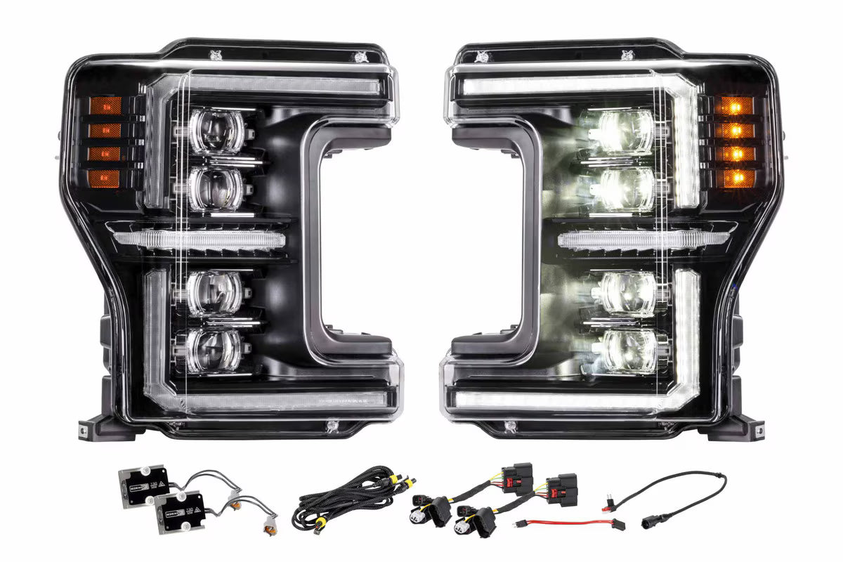 2017-2019 Powerstroke XB Evo Hybrid LED Headlights (LF2-503Y)