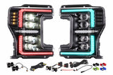 2017-2019 Powerstroke XRGB EVO LED Headlights (LF2-503R)