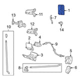 1999-2016 Powerstroke RH Interior Door Handle