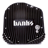 1985-2019 Powerstroke Ram Air Black Ops Differential Cover (19258)-Differential Cover-Banks Power-Dirty Diesel Customs