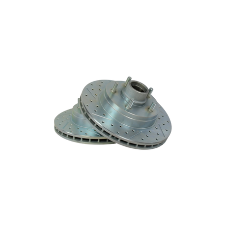 1988-1991 Duramax Front Rotors (05570-020)-Brake Rotors-Baer Brakes-Dirty Diesel Customs