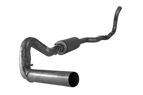 1989-1993 Cummins 4" Turbo Back Exhaust w/ Muffler (411110 / 412119)-Turbo Back Exhaust System-Mel's Manufacturing-411110-Dirty Diesel Customs