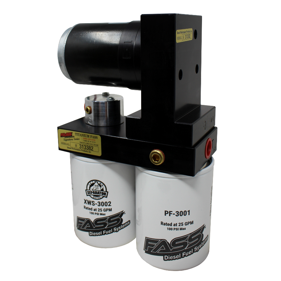 1989-1993 Cummins Titanium Signature Series 165GPH Lift Pump (TSD02165G)-Lift Pump-Fass Fuel Systems-Dirty Diesel Customs