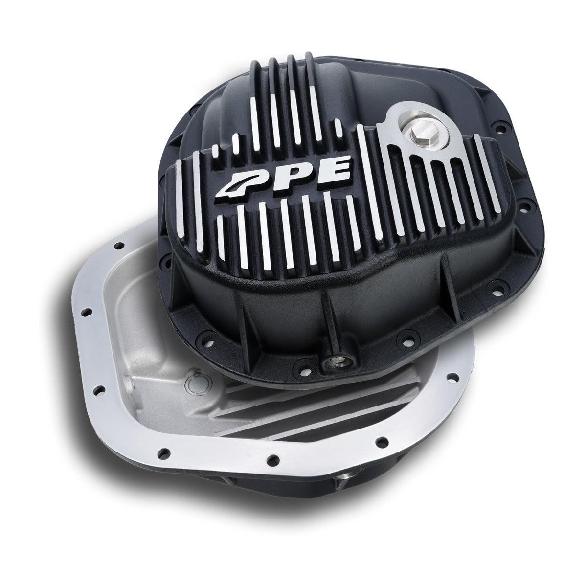 1990-2022 Powerstroke HD 10.25"/10.5"-12 Curved Back Rear Differential Cover (338051100)-Differential Cover-PPE-338051110-Dirty Diesel Customs
