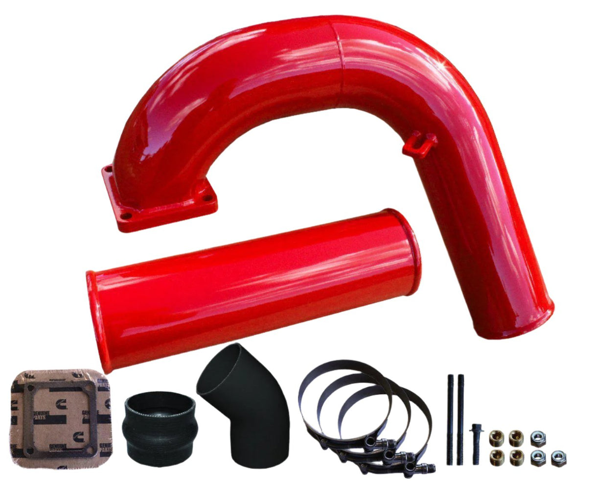 1994-1996 Cummins 3.5" Mega Intake System (PDC9496MKT)-Intake Manifold-Pusher-Dirty Diesel Customs