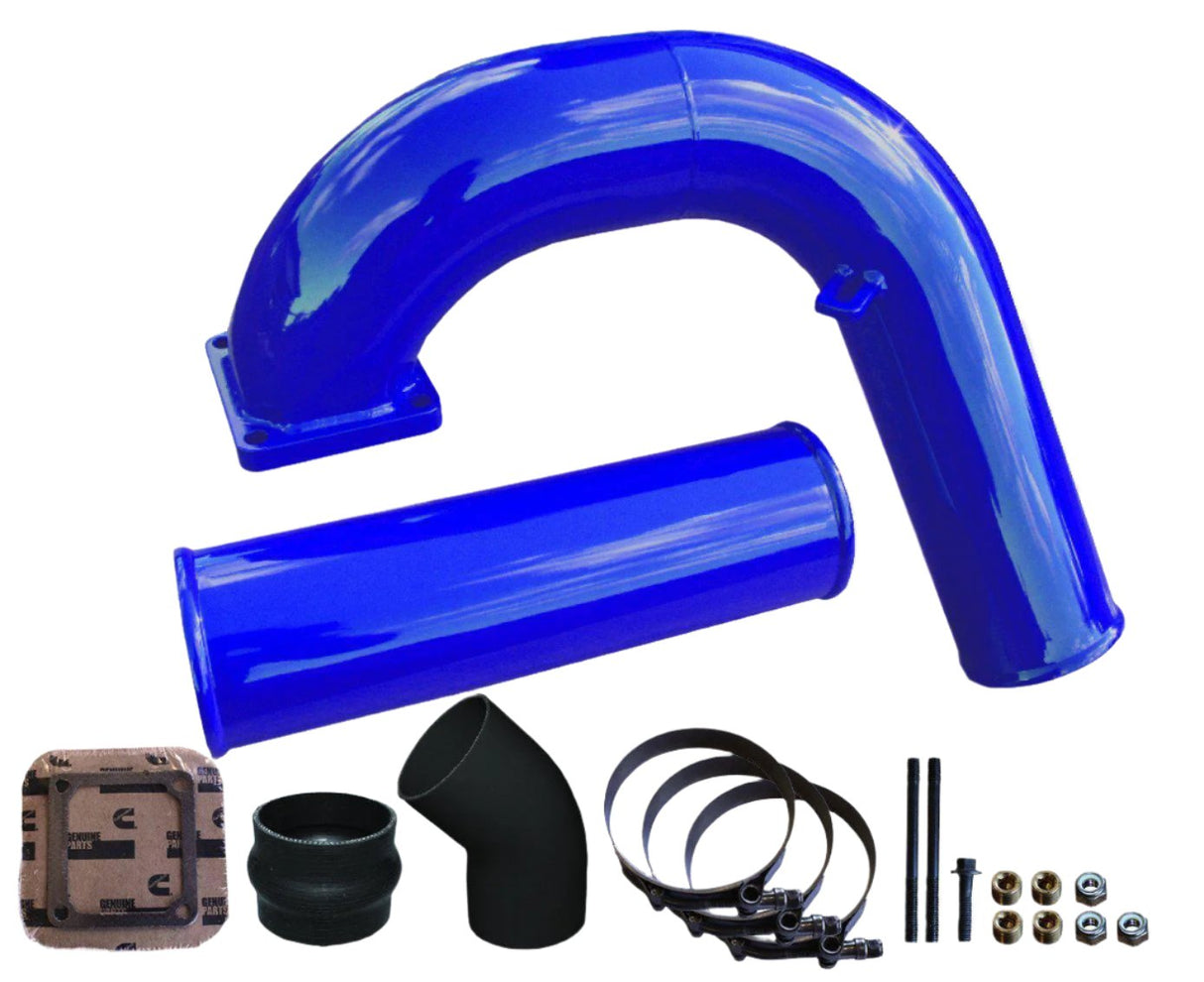 1994-1996 Cummins 3.5" Mega Intake System (PDC9496MKT)-Intake Manifold-Pusher-PDC9496MKT_U2-Dirty Diesel Customs