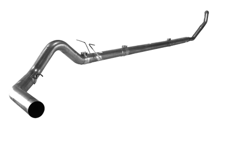 1994-1997.5 Powerstroke 4" Turbo Back Exhaust - No Muffler (FLO 821NM)-Turbo Back Exhaust System-Flo-Pro-421116-Dirty Diesel Customs