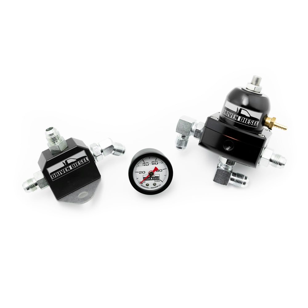 1994-1998 Powerstroke OBS Regulated Return Fuel System Kit (DD-73FS-OBS-RRK-V3)