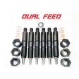 1994-1998 Cummins Custom Dual Feed Injector Set (DDP9498-DF)-Performance Injectors-Dynomite Diesel-Dirty Diesel Customs